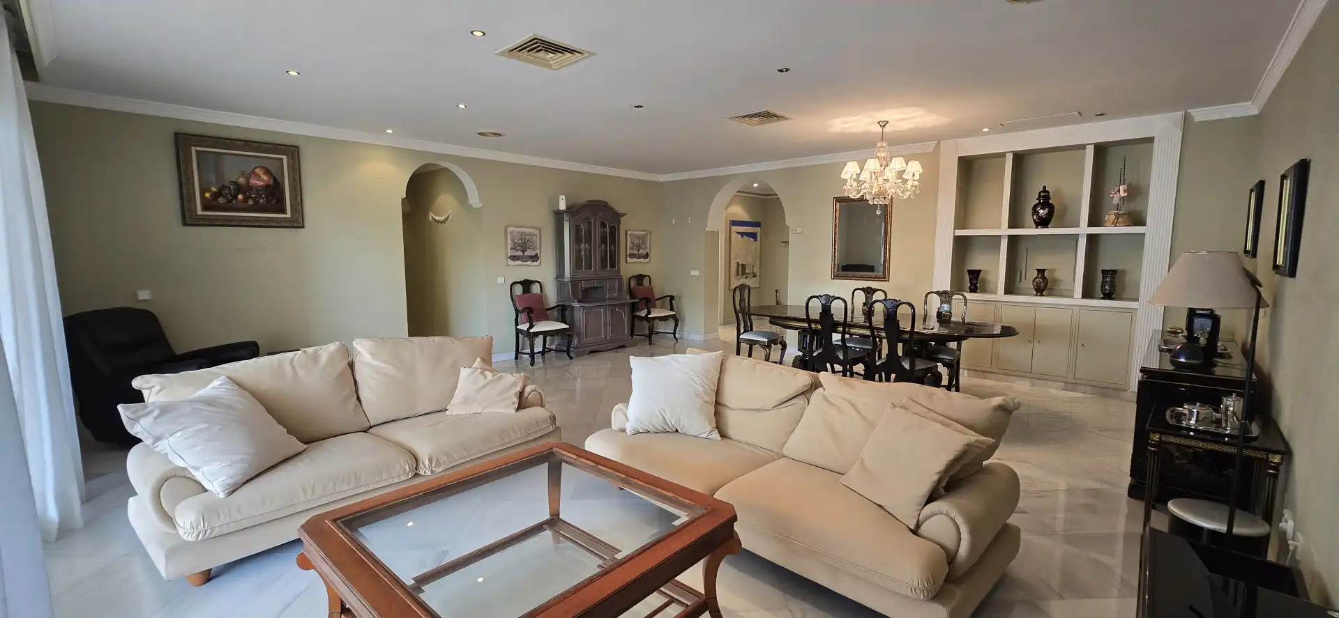 Sala de estar de Apartamento en venta en Torremolinos con Aire acondicionado, Calefacción y Terraza