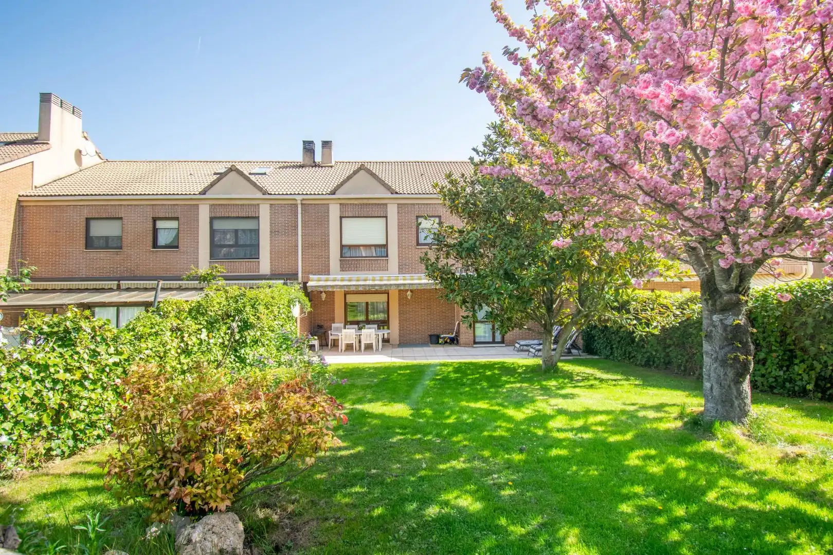 Garden of Single-family semi-detached for sale in Zizur Mayor / Zizur Nagusia  with Heating, Private garden and Parquet flooring