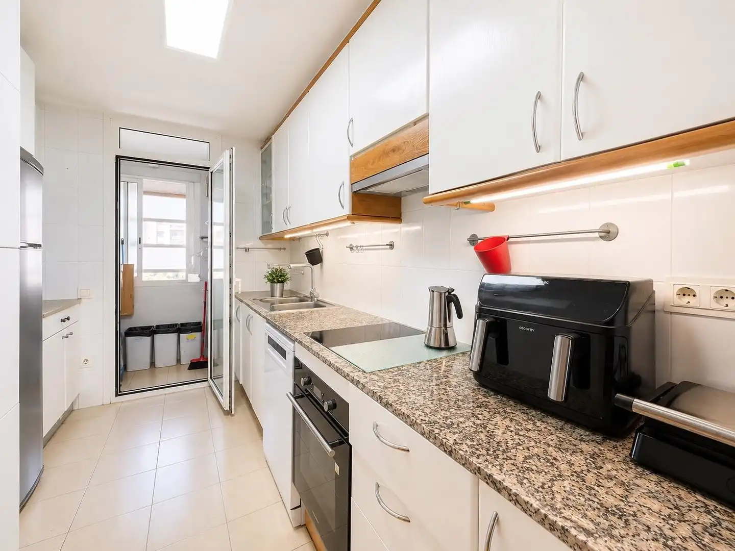 Cocina de Ático en venta en Terrassa con Aire acondicionado, Calefacción y Terraza