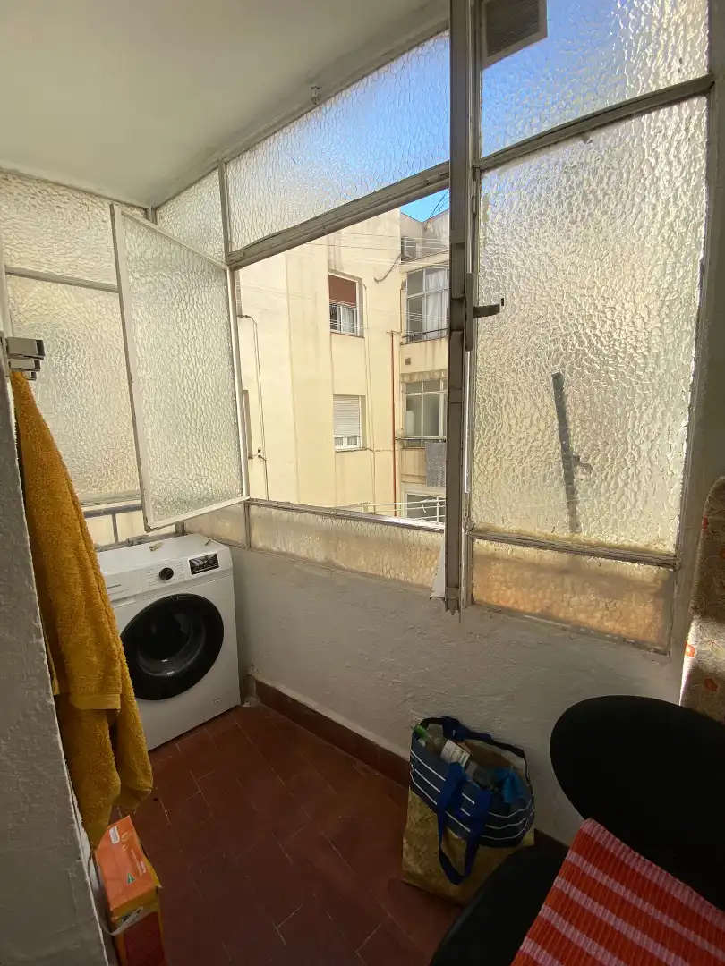 Terrasse von Wohnung zur Miete in Madrid mit Heizung, Parkett und Möbliert