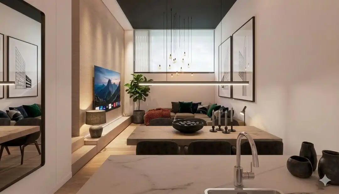 Living room of Flat for sale in  Logroño  with Air Conditioner, Heating and Private garden