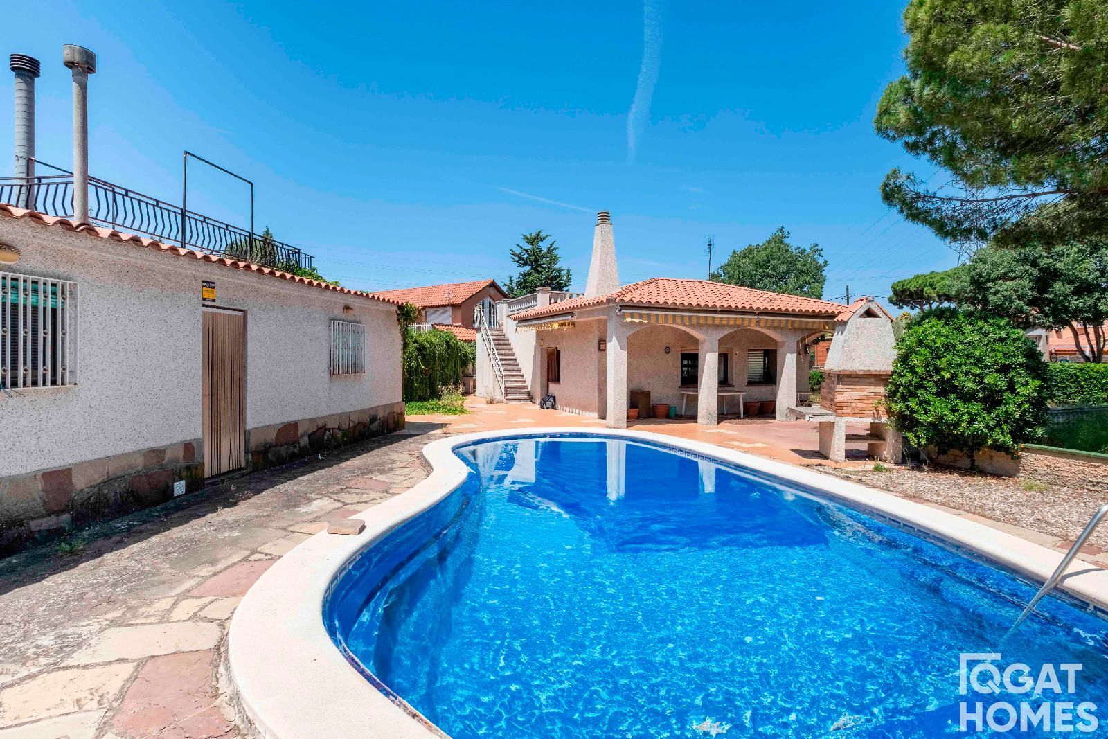 Jardí de Casa o xalet en venda en Sant Cugat del Vallès amb Terrassa i Piscina