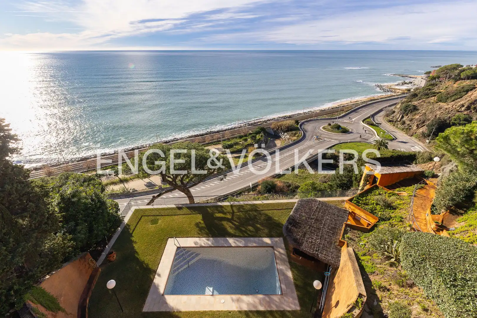 Vista exterior de Casa o chalet en venta en Arenys de Mar con Aire acondicionado, Calefacción y Jardín privado