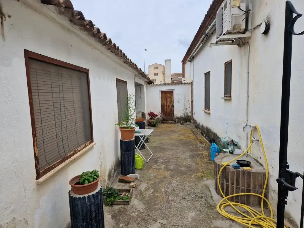 Exterior view of Houses for sale in Almacelles  with Air Conditioner, Heating and Private garden