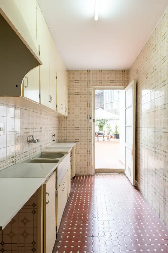 Kitchen of Flat for sale in Valencia  with Heating and Terrace