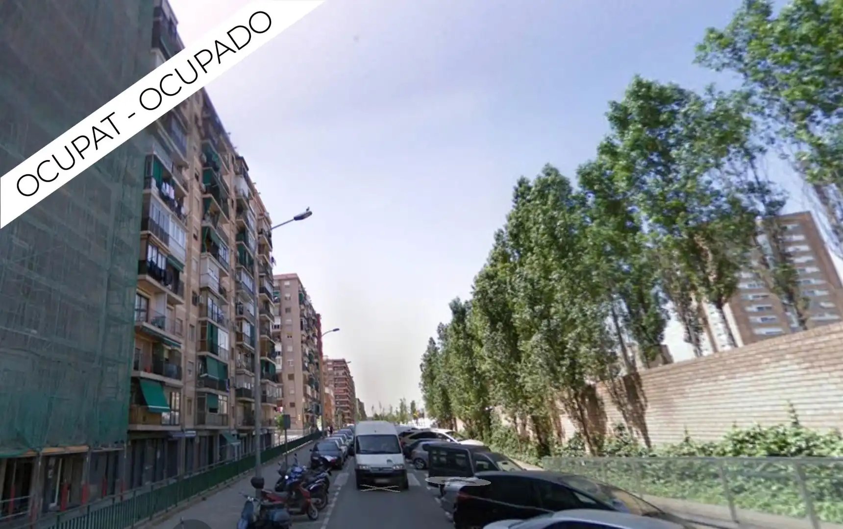 Vista exterior de Apartament en venda en Sant Adrià de Besòs amb Balcó
