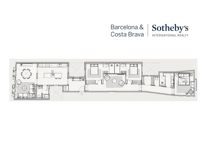 Apartments for sale in Barcelona  with Air Conditioner and Heating