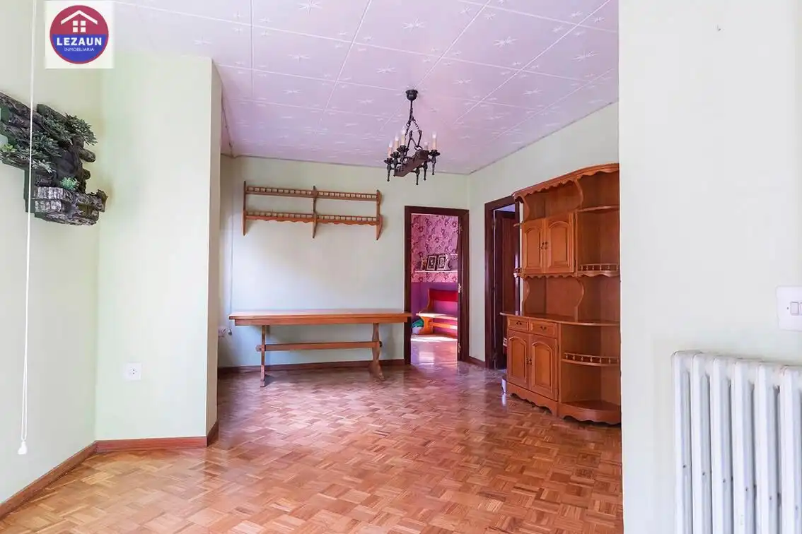 Dining room of Flat for sale in Funes  with Parquet flooring, Terrace and Storage room