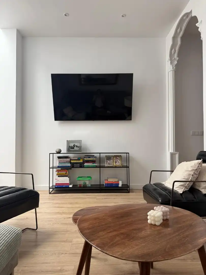 Wohnzimmer von Haus oder Chalet zum Verkauf in Burriana / Borriana mit Klimaanlage, Terrasse und Balkon