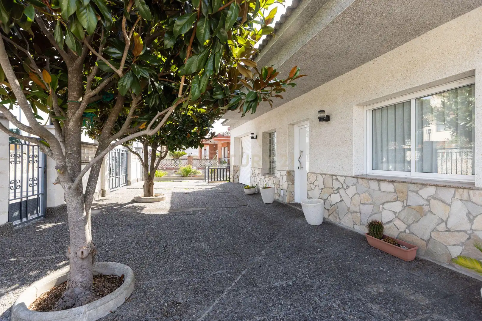 Vista exterior de Casa o chalet en venta en Fogars de la Selva con Jardín privado, Trastero y Piscina