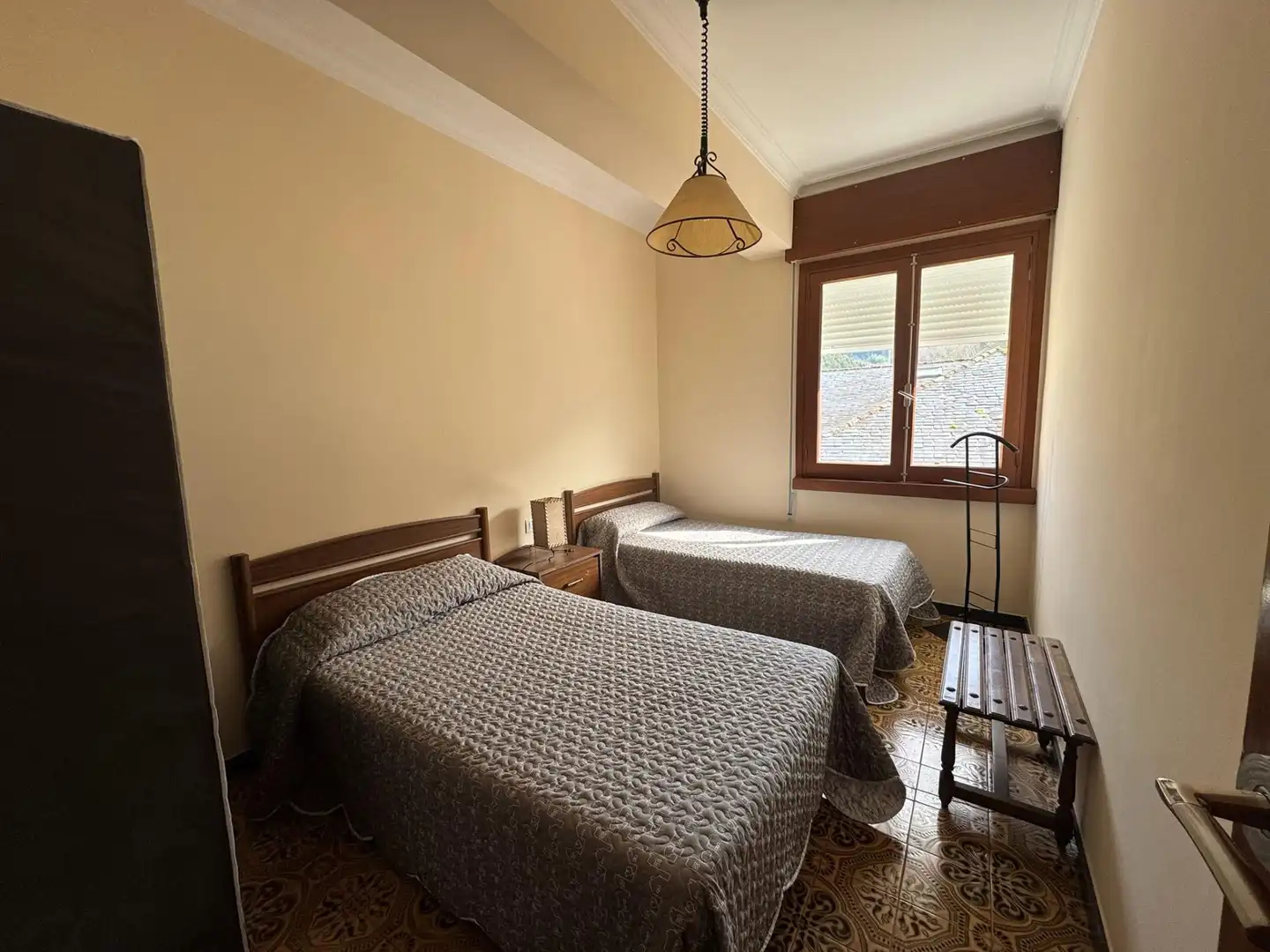 Bedroom of Flat for sale in As Nogais   with Heating, Terrace and Furnished
