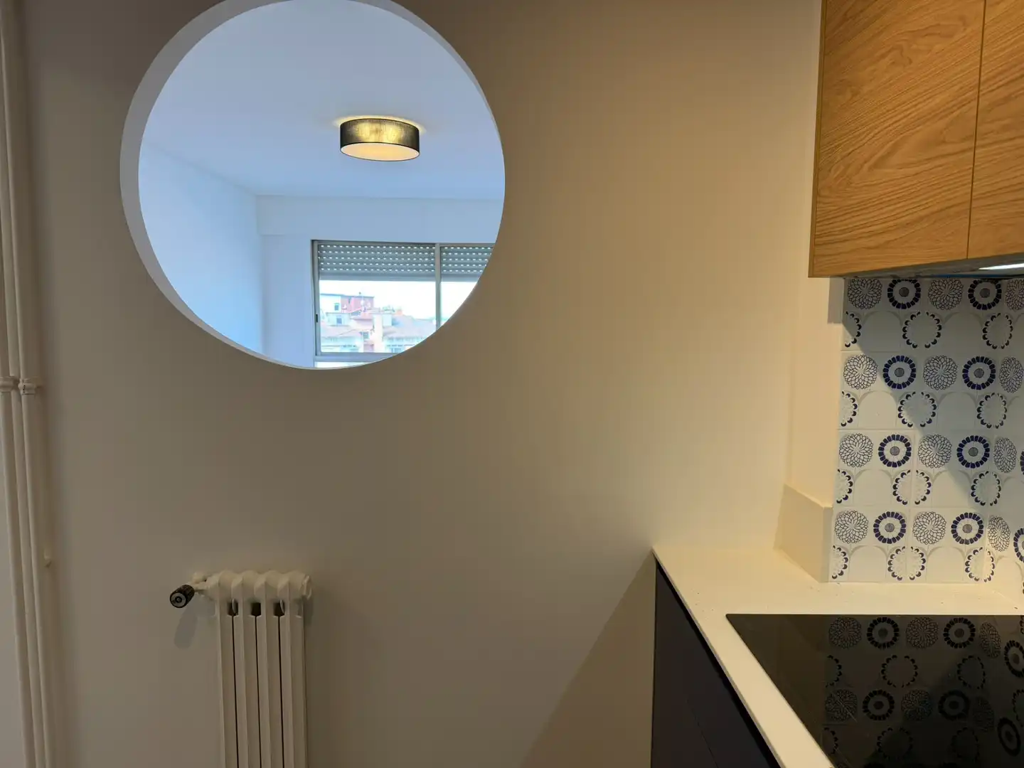 Cocina de Piso de alquiler en Vigo  con Calefacción, Parquet y Trastero