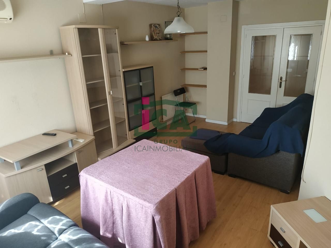 Living room of Apartment to rent in Cáceres Capital  with Air Conditioner, Heating and Furnished