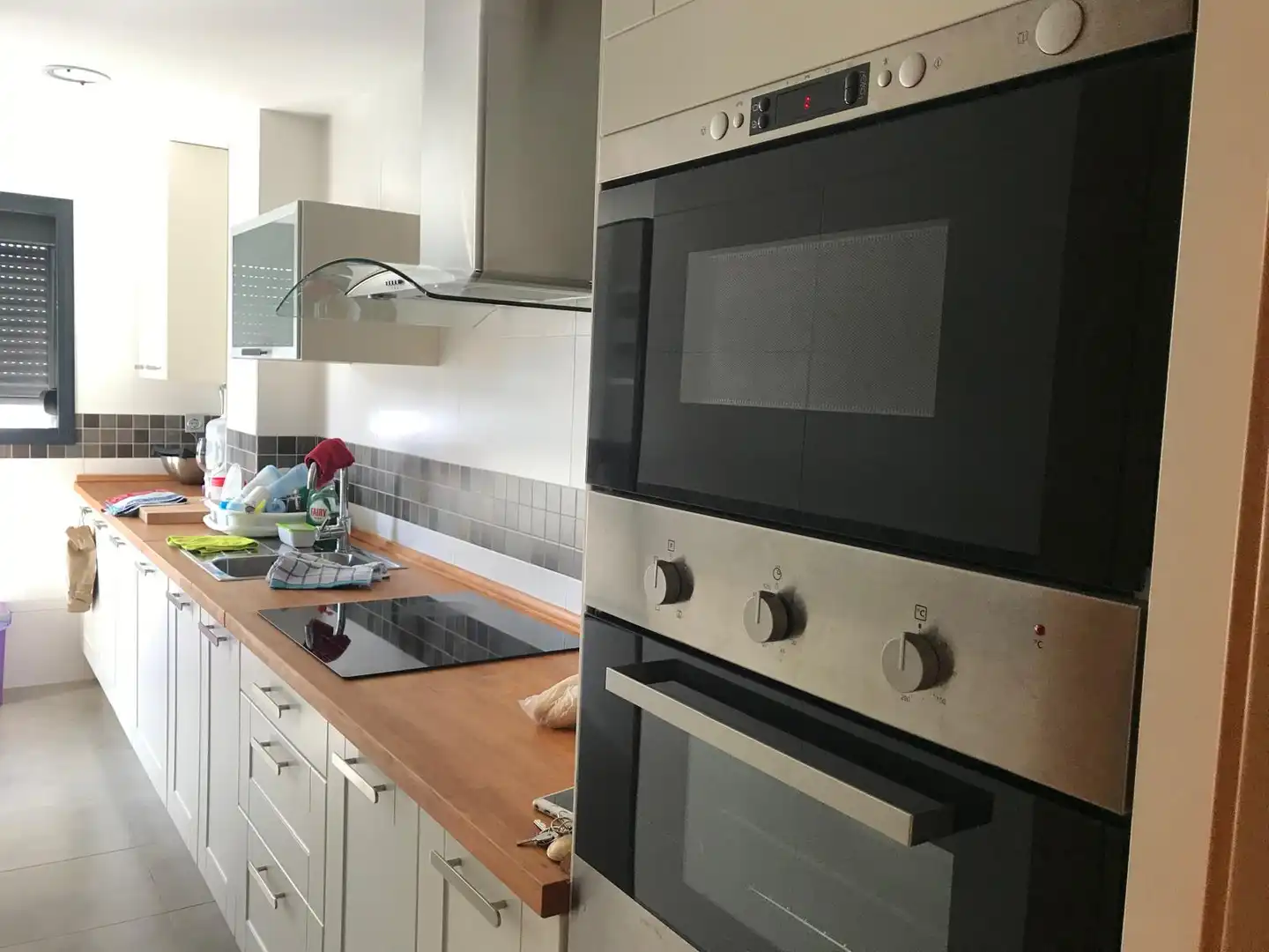 Kitchen of Flat for rent in El Puerto de Santa María  with Air Conditioner, Heating and Terrace