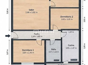Wohnung zum Verkauf in de la Virgen del Coro