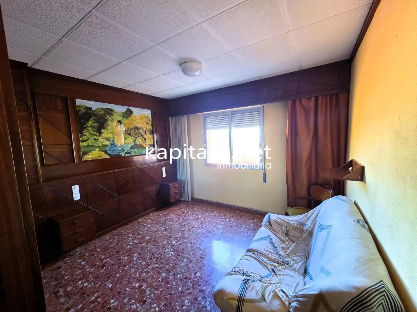 Bedroom of Flat for sale in Agullent  with Air Conditioner, Terrace and Storage room