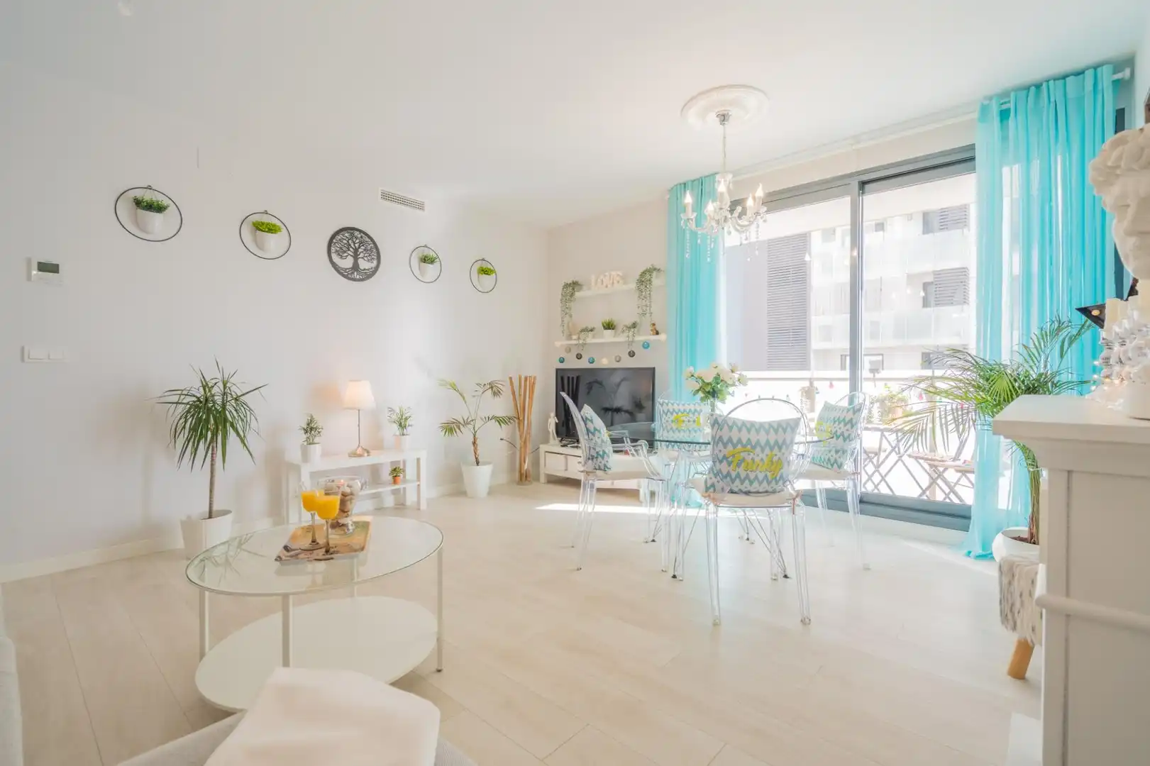 Sala d'estar de Pis en venda en Valencia amb Aire condicionat, Calefacció i Jardí privat