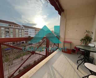 Balcony of Flat to rent in Cáceres Capital  with Heating, Parquet flooring and Terrace