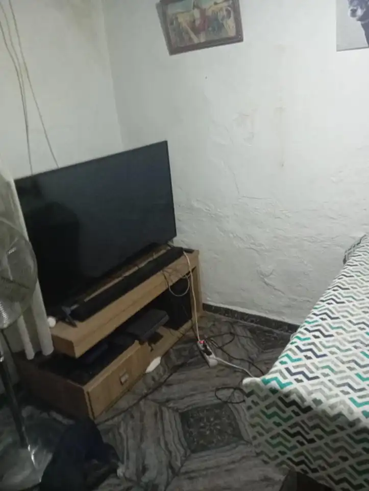 Sala d'estar de Casa adosada en venda en Zahínos