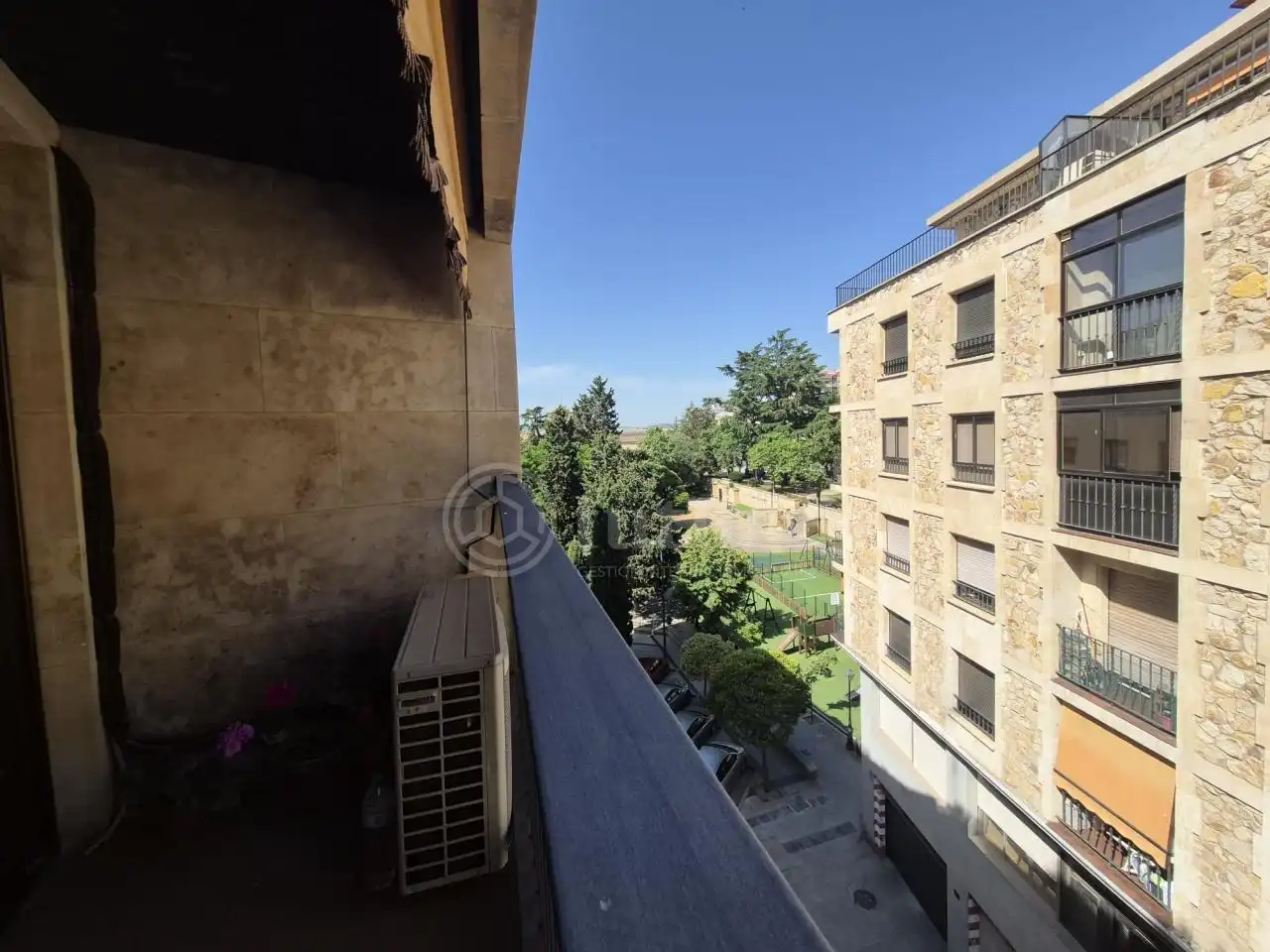 Balcony of Flat for sale in Salamanca  with Heating, Terrace and Furnished