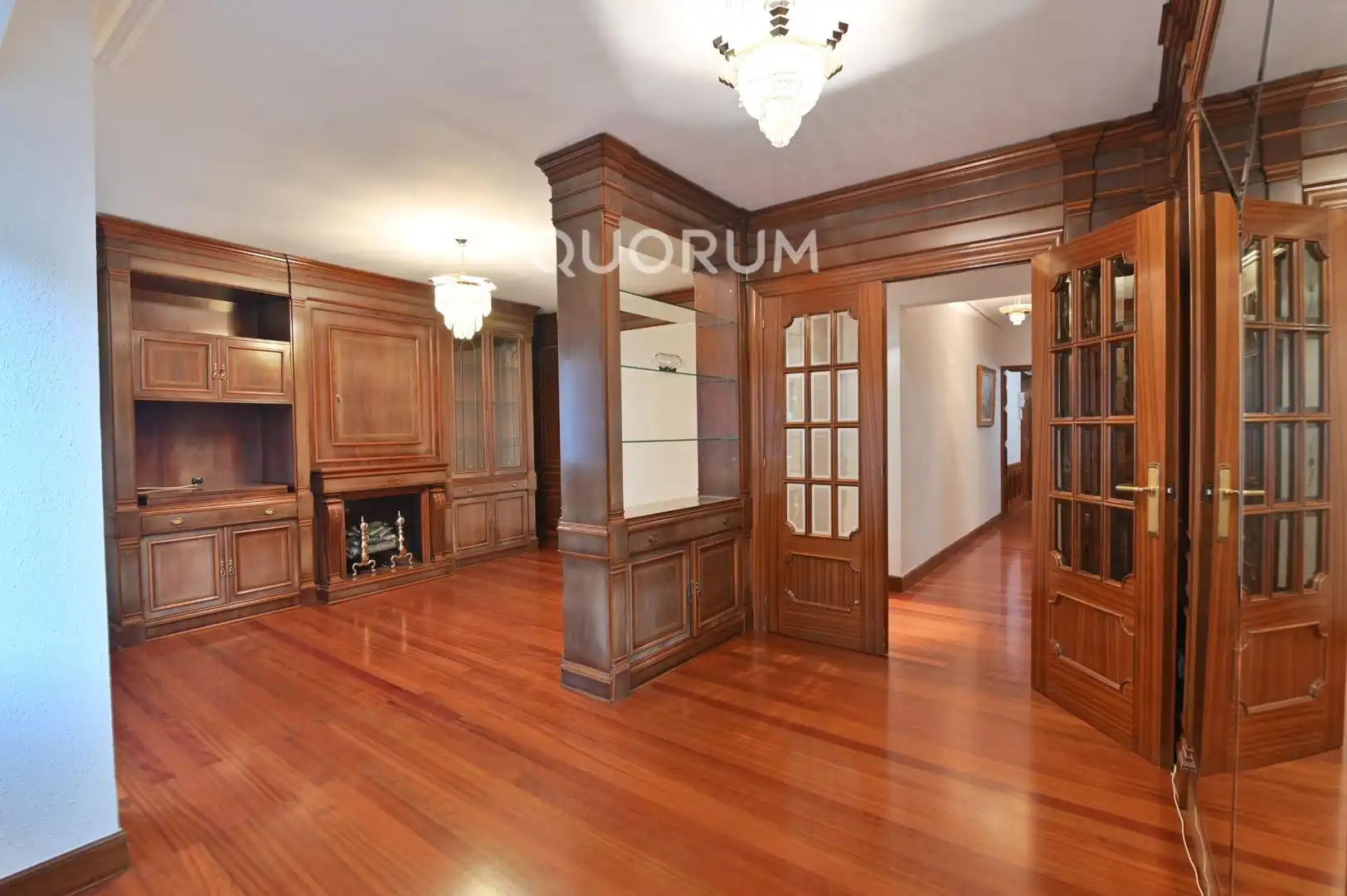 Sala de estar de Piso en venta en Bilbao  con Calefacción y Balcón
