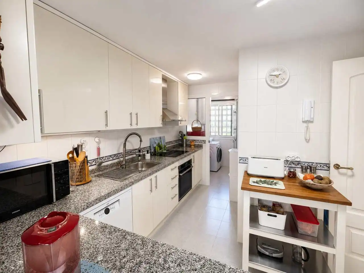 Cocina de Apartamento en venta en Manilva con Aire acondicionado, Calefacción y Terraza