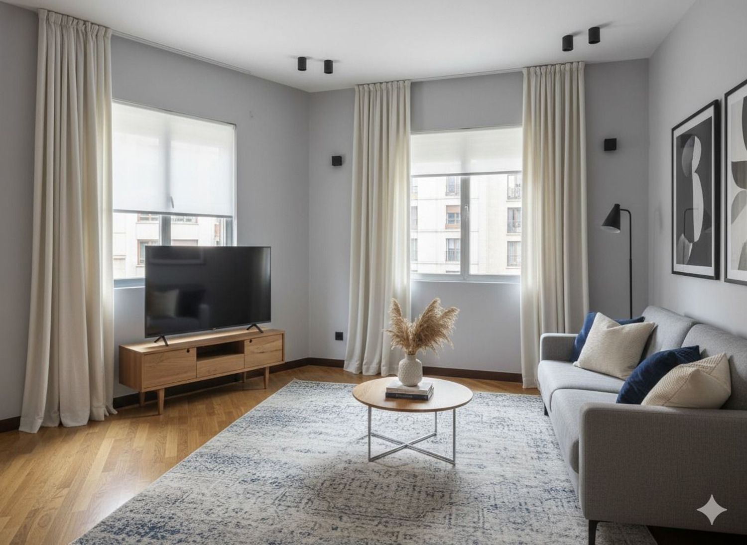 Sala d'estar de Pis en venda en Oviedo  amb Traster