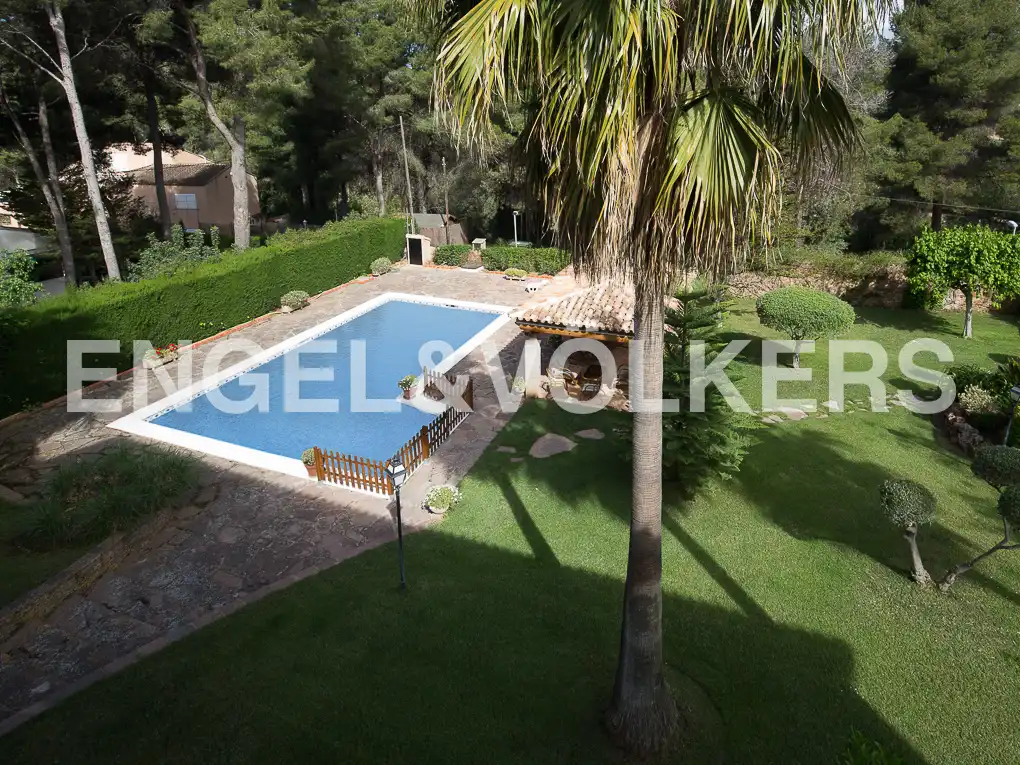 Swimming pool of Houses for sale in Náquera  with Air Conditioner, Heating and Private garden