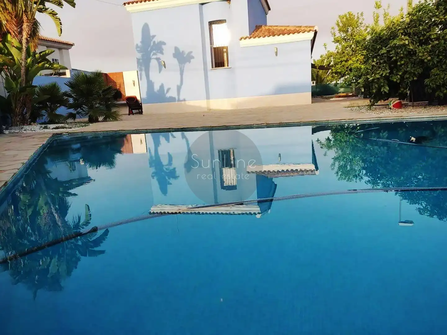 Piscina de Casa o xalet de lloguer en Picassent amb Aire condicionat, Jardí privat i Terrassa
