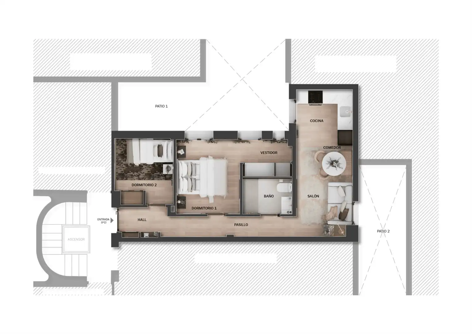 Apartamento en venta en Madrid con Aire acondicionado y Calefacción