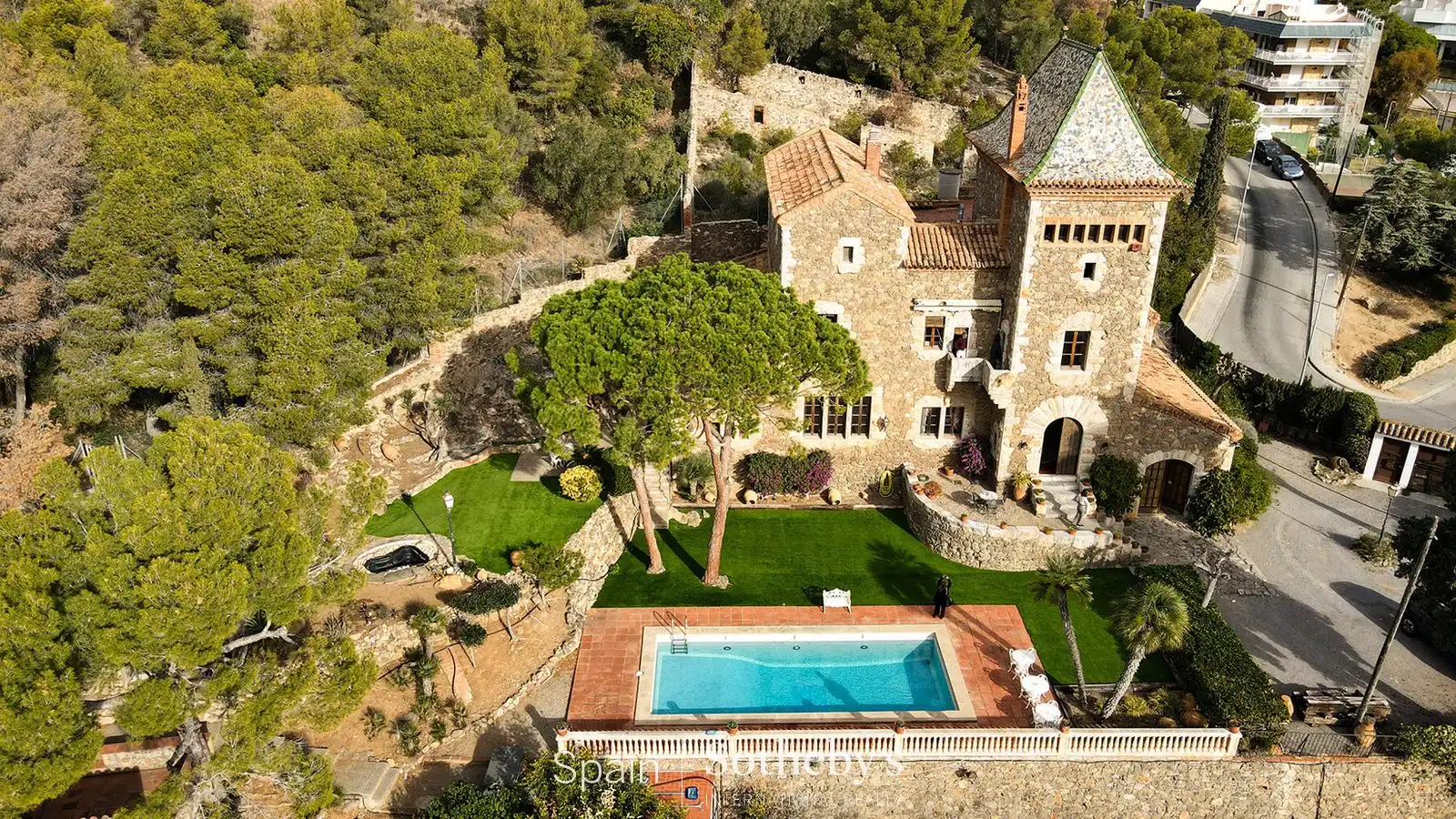 Piscina de Casa o xalet en venda en Castelldefels amb Aire condicionat, Calefacció i Jardí privat