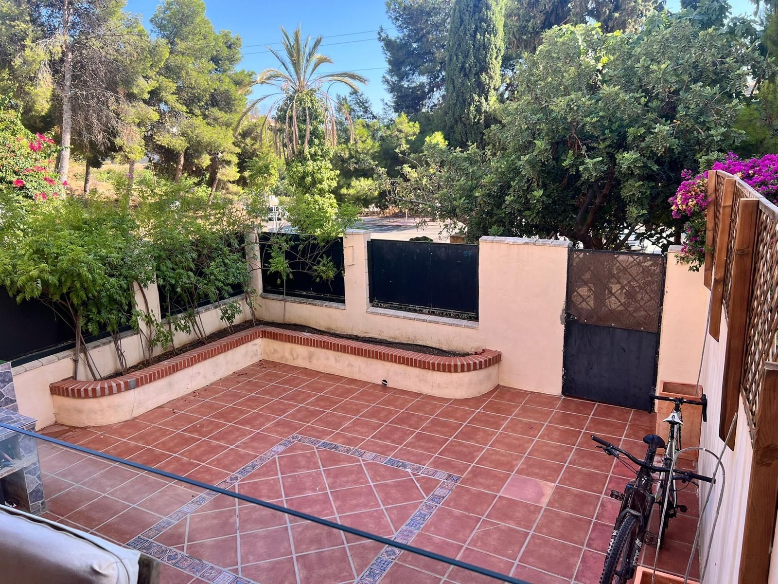 Jardín de Casa adosada en venta en Málaga Capital con Aire acondicionado, Calefacción y Jardín privado