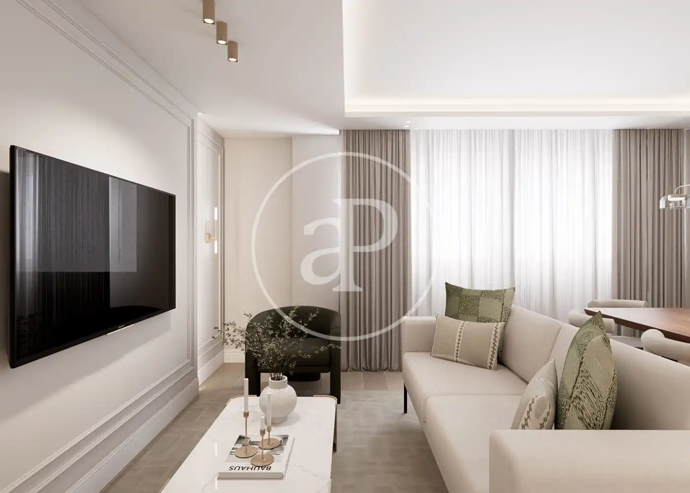 Sala de estar de Piso en venta en Madrid con Aire acondicionado, Calefacción y Trastero