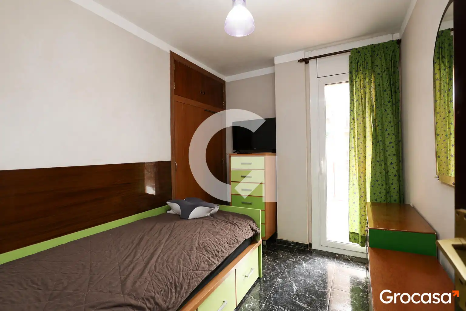 Bedroom of Flat for sale in El Prat de Llobregat  with Air Conditioner, Oven and Balcony