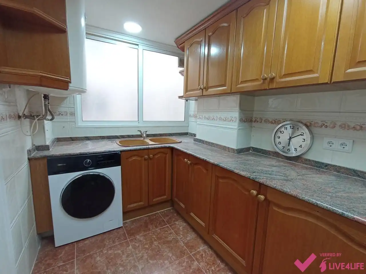 Cocina de Piso de alquiler en Burjassot con Aire acondicionado, Terraza y Amueblado