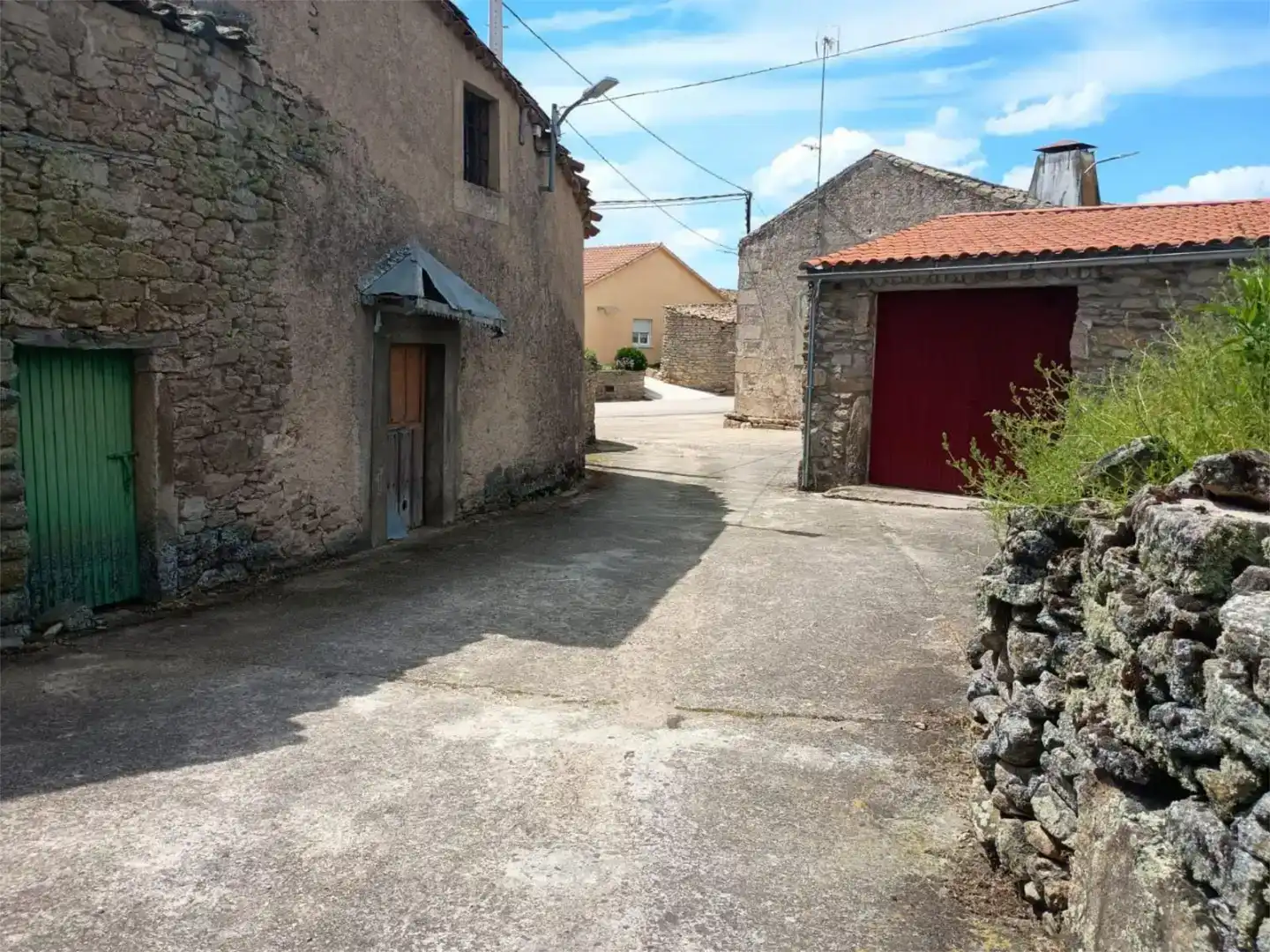Exterior view of Flat for sale in Peralejos de Arriba  with Private garden, Storage room and Furnished