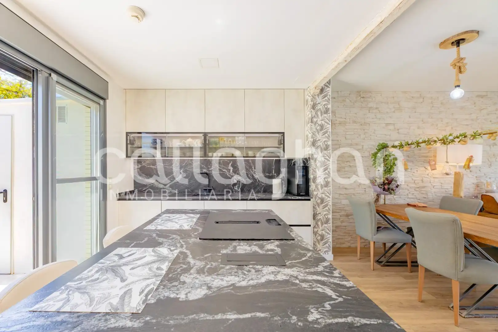 Kitchen of Detached homes for rent in Paterna  with Air Conditioner, Heating and Private garden