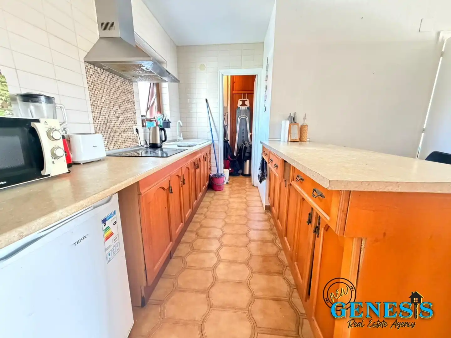 Kitchen of Flat for sale in Orihuela  with Air Conditioner, Furnished and Washing machine