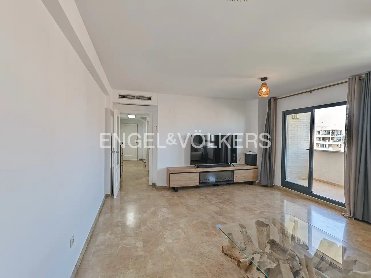 Sala d'estar de Àtic en venda en Alicante / Alacant amb Aire condicionat, Calefacció i Terrassa