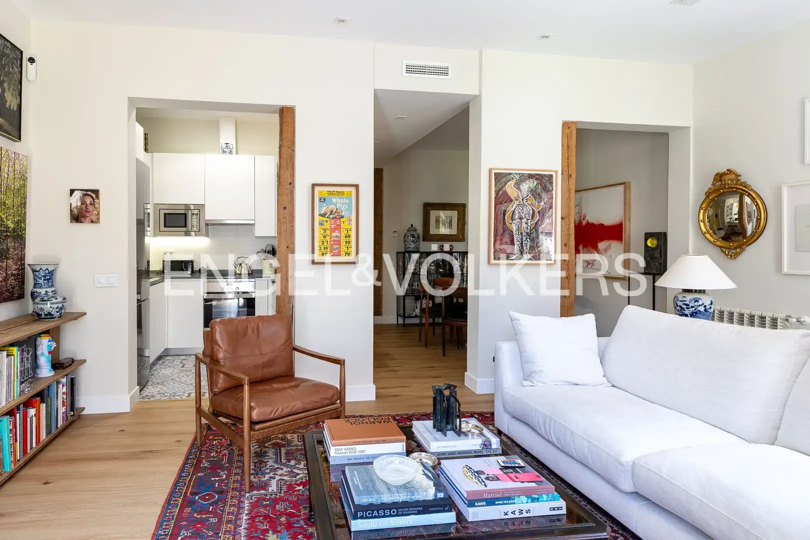 Sala de estar de Piso en venta en Madrid con Aire acondicionado, Calefacción y Balcón