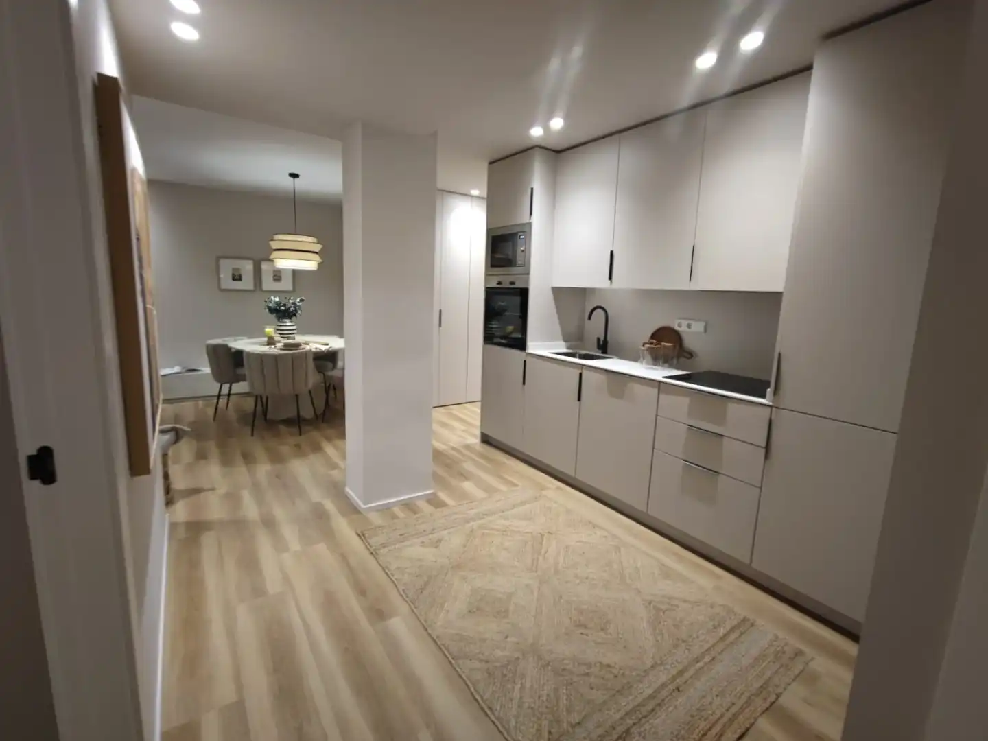 Küche von Wohnung zur Miete in Murcia mit Klimaanlage, Heizung und Möbliert