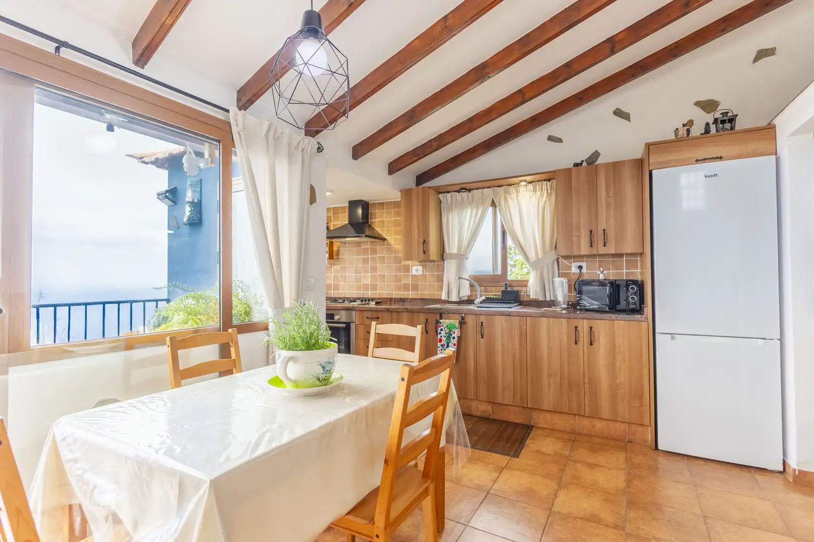 Cocina de Finca rústica en venta en La Orotava con Jardín privado, Terraza y Trastero