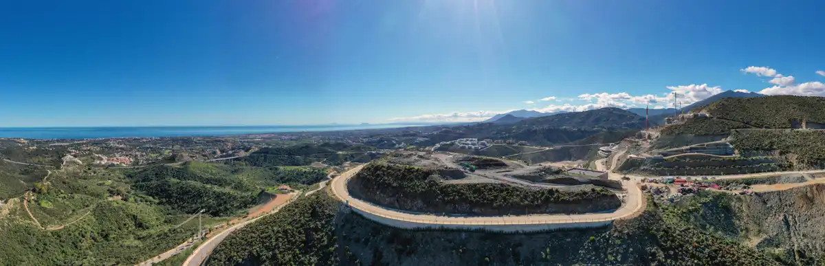 Vista exterior de Planta baja en venta en Benahavís con Aire acondicionado, Jardín privado y Terraza