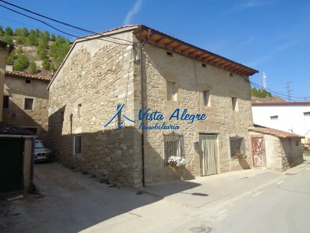 Vista exterior de Casa o chalet en venta en San Millán de Yécora con Calefacción y Amueblado