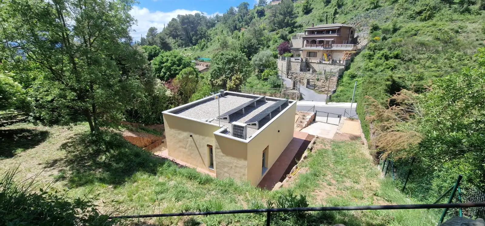 Außenansicht von Haus oder Chalet zum Verkauf in Moià mit Klimaanlage, Heizung und Privatgarten