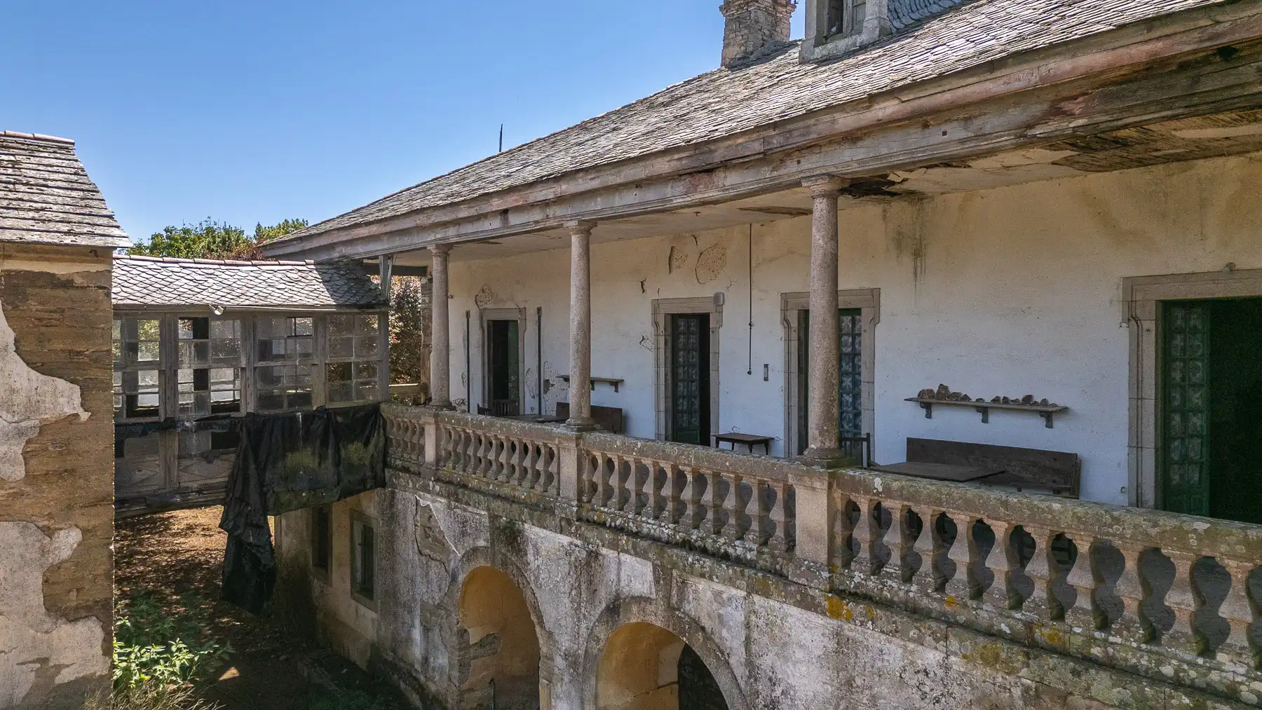 Exterior view of Country homes for sale in Bóveda  with Furnished