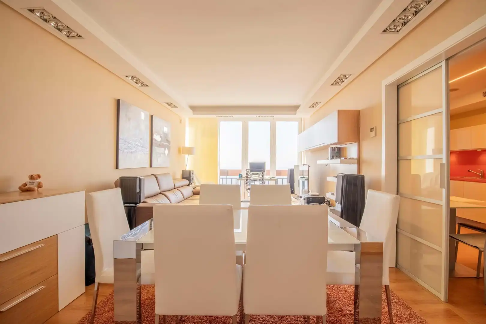 Dining room of Flat for sale in Santa Cruz de Tenerife  with Air Conditioner, Furnished and Jacuzzi
