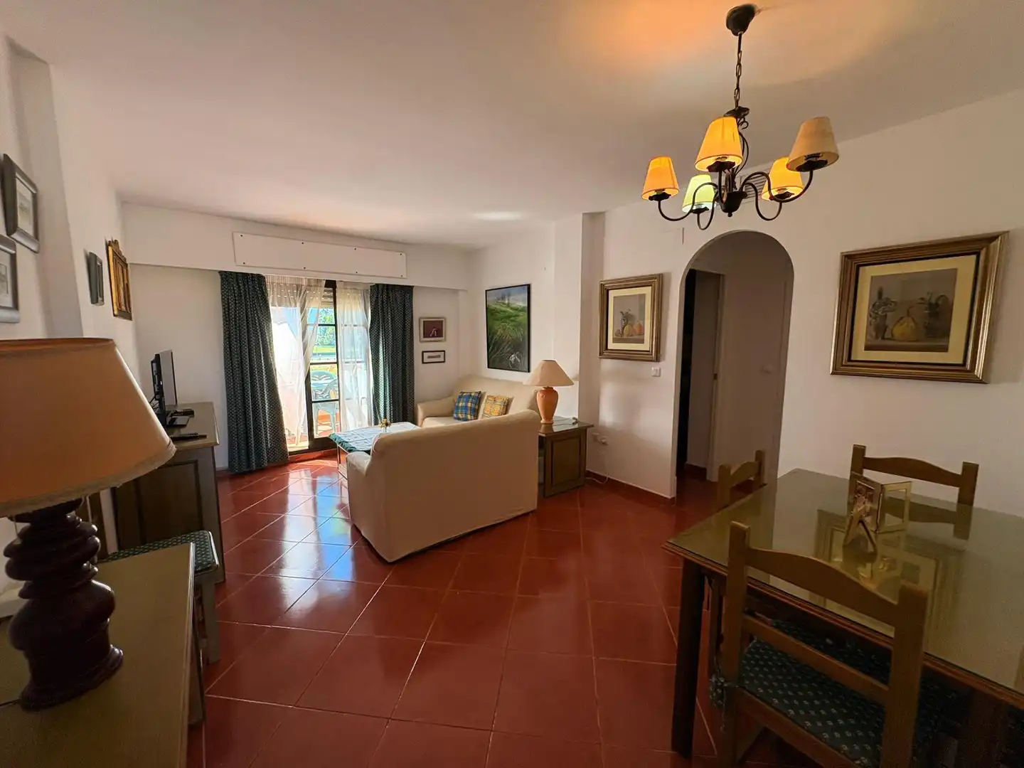 Living room of Apartments for sale in Ayamonte  with Terrace, Furnished and Community pool