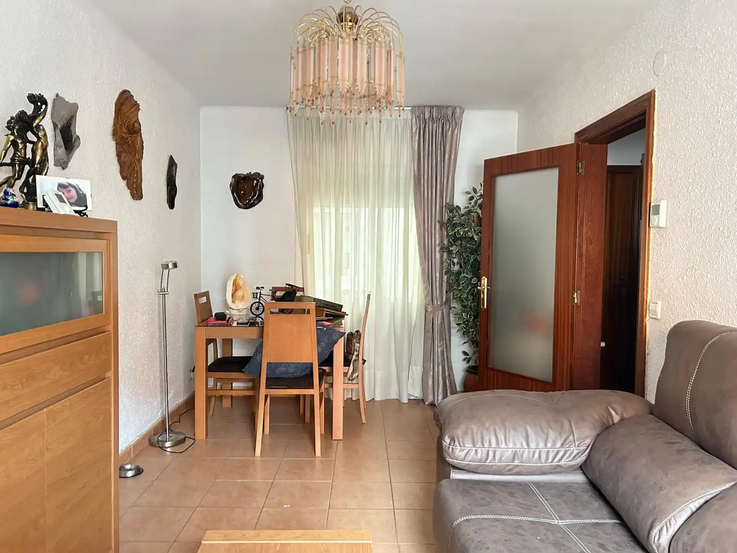 Wohnzimmer von Wohnung zum Verkauf in Mataró mit Heizung und Balkon