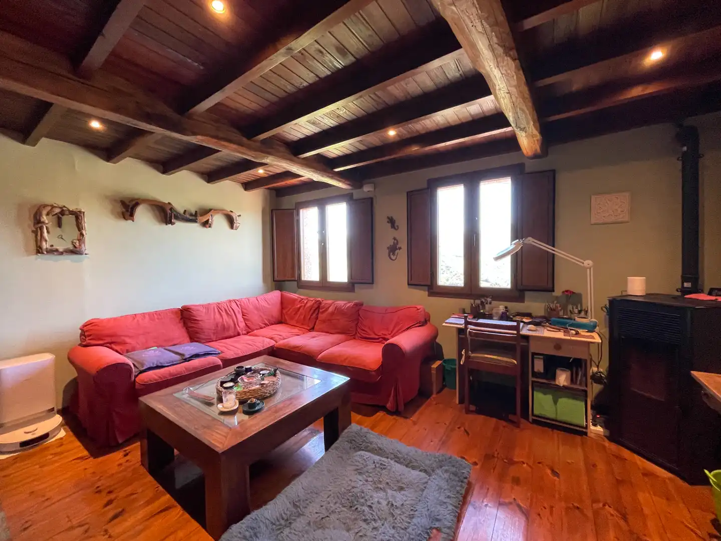 Living room of Detached homes for sale in Mieres (Asturias)  with Heating, Private garden and Terrace